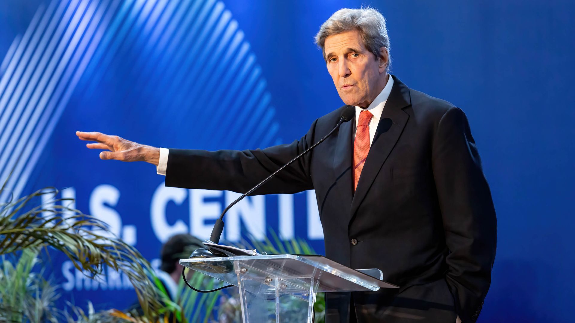 John Kerry at the COP27 summit on Nov. 16 in Egypt. 