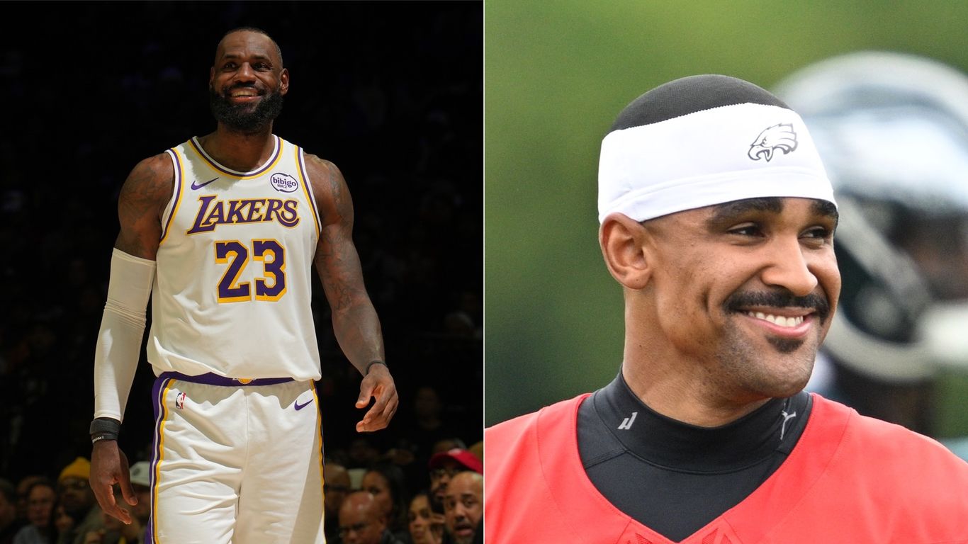 LeBron James has made Eagles training camp an afterthought in Philly