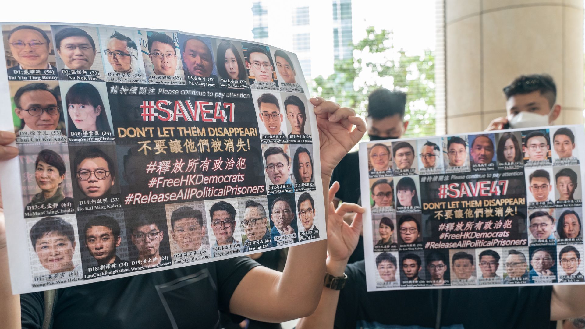 16 Democracy Activists Stand Trial In Hong Kong's Largest National ...