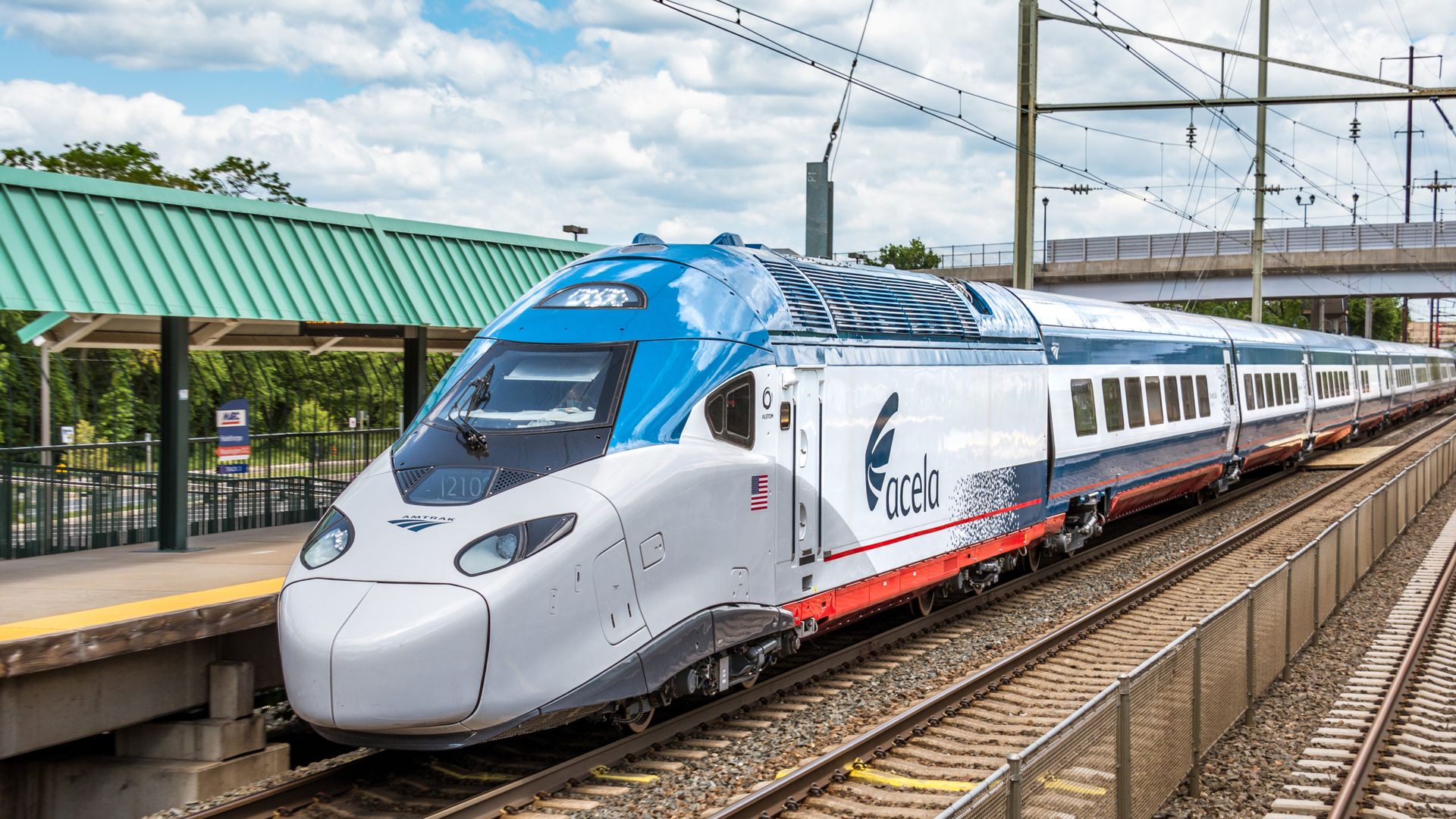 Amtrak's new model of high-speed trains. 