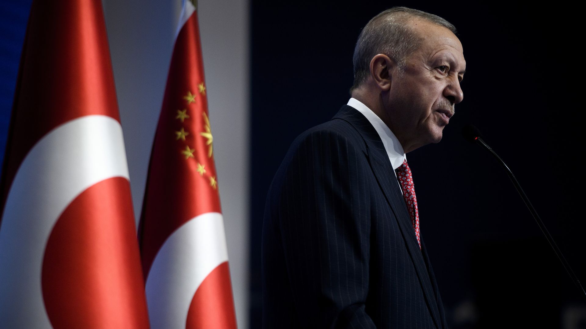 Turkey's Erdogan.