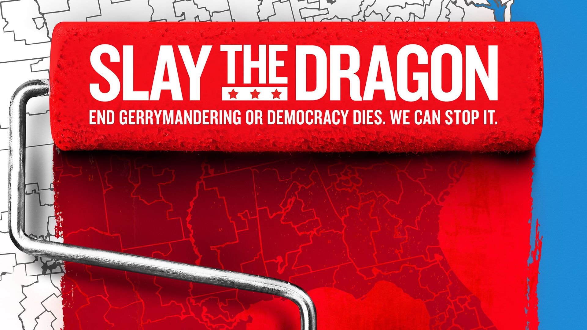 Poster for the new documentary "Slay the dragon"