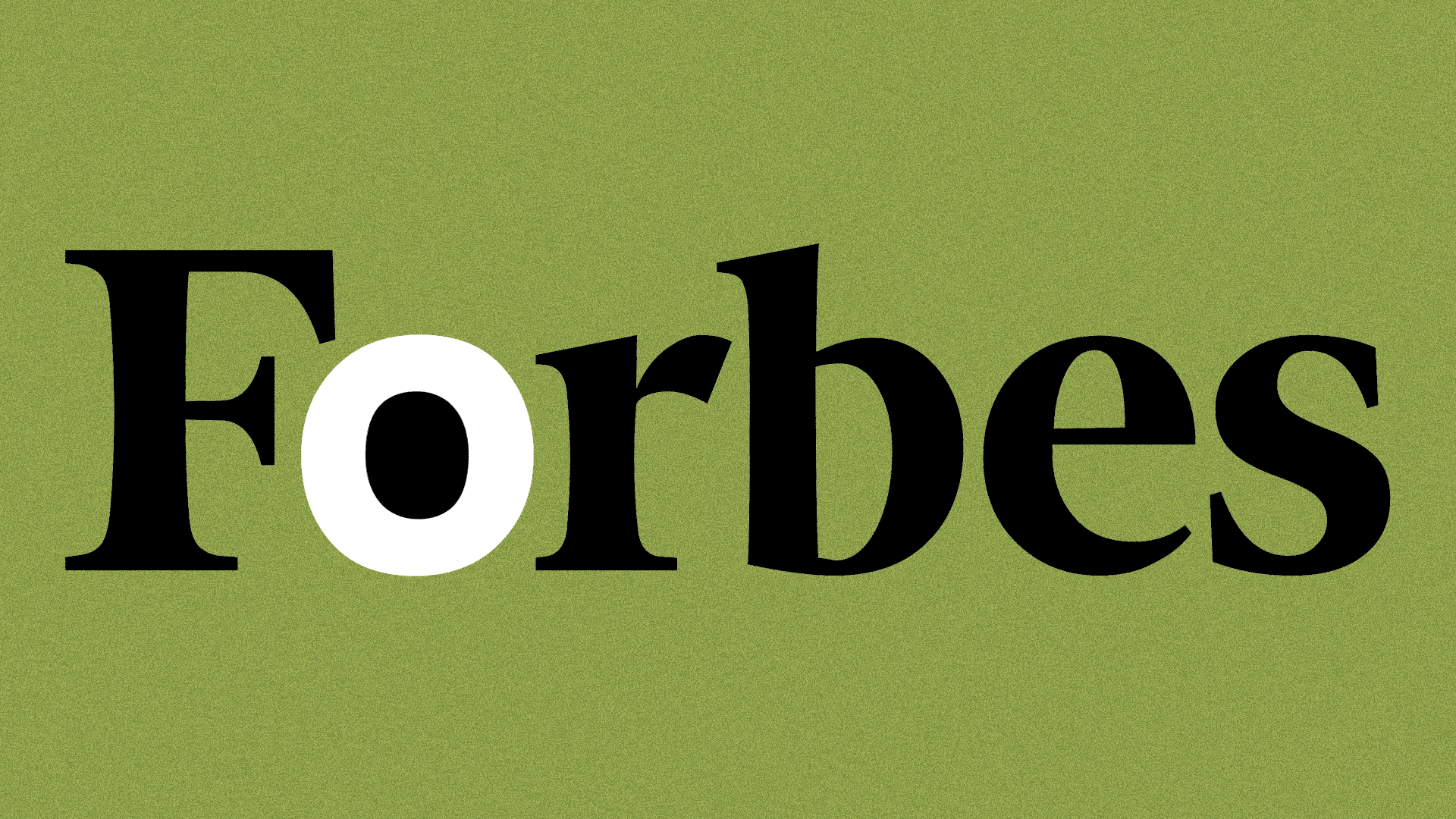 Animated illustration of the Forbes logo, with the "o" being an eye that narrows suspiciously. 