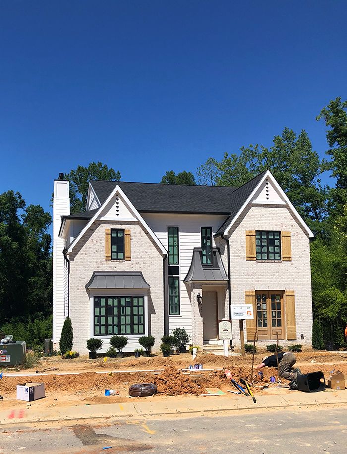 Cramer's Pond home in progress