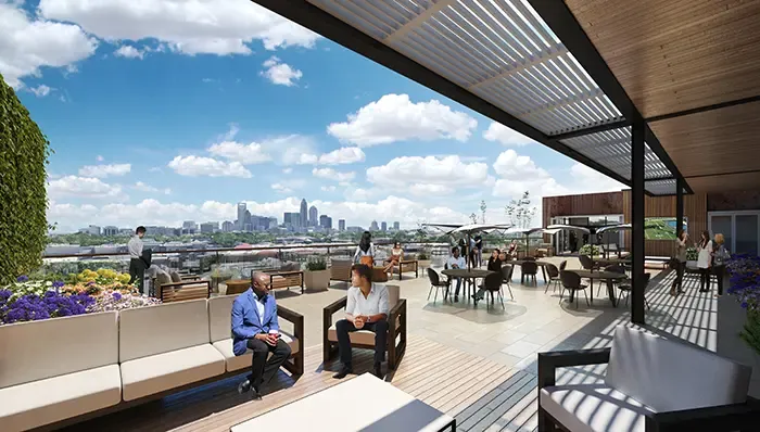 Commonwealth, a redevelopment of the 12-acre Central Square shopping center in Plaza Midwood