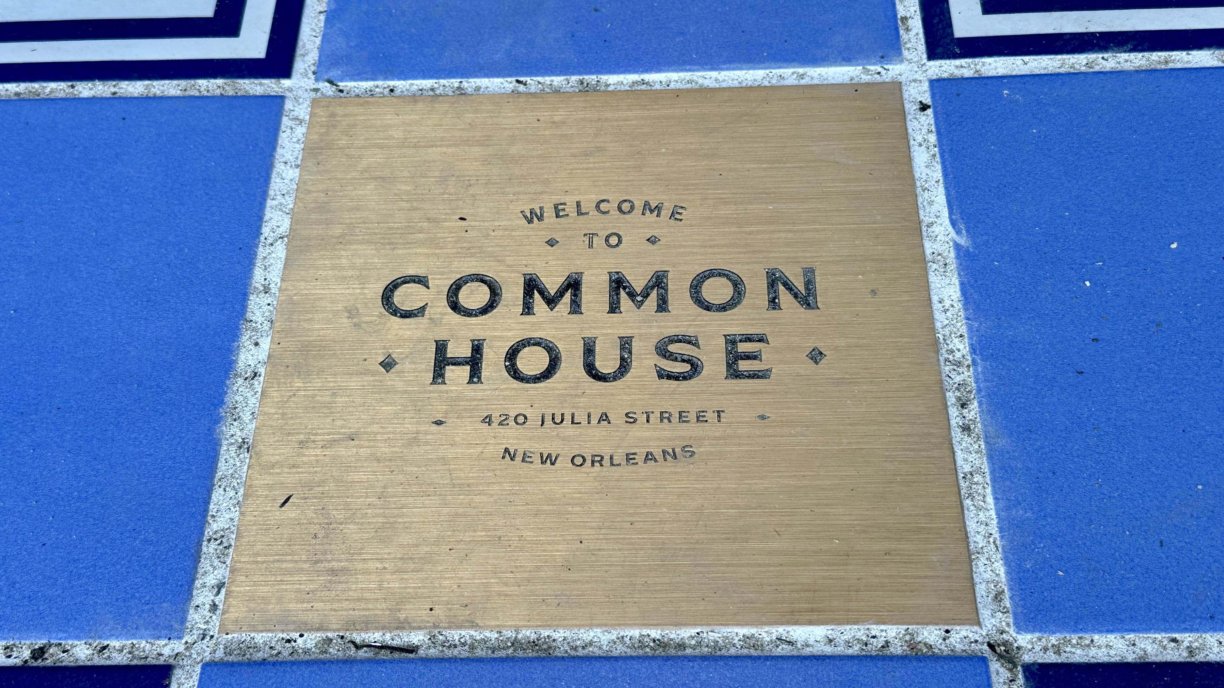 Photo shows the interior of Common House in New Orleans.