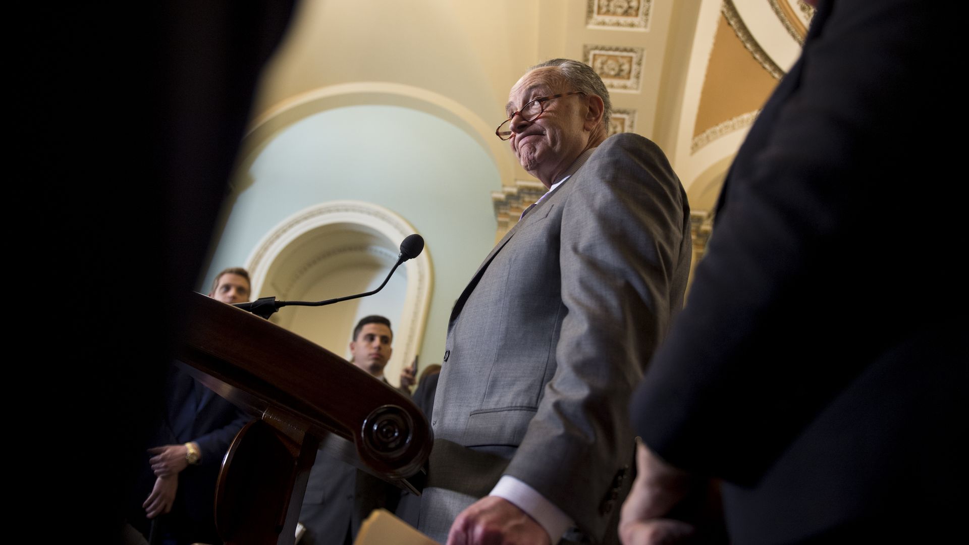 Senate Minority Leader Chuck Schumer.