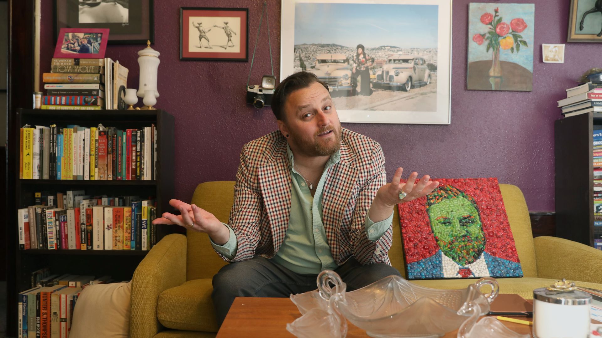 Stuart Schuffman, better known to locals as “Broke-Ass Stuart”