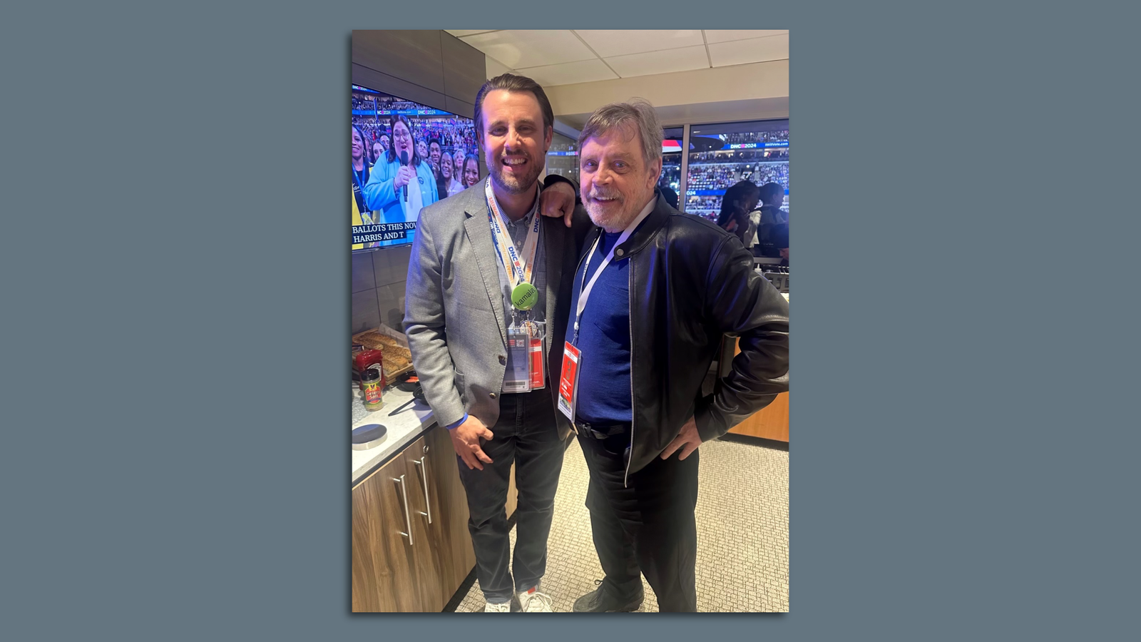 Chris Witaske, known as &ldquo;Chicago Party Aunt,&rdquo; stumps for Democrats at