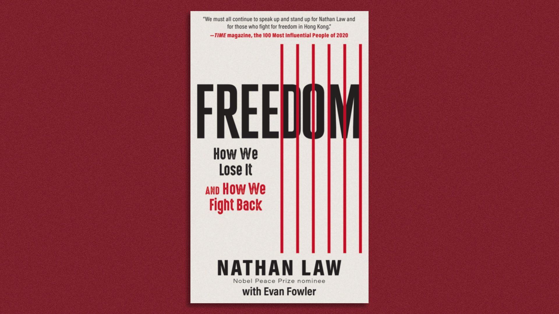 Image of the book "Freedom" by Nathan Law.