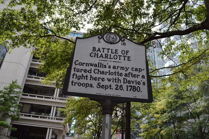 battle-of-charlotte-sign