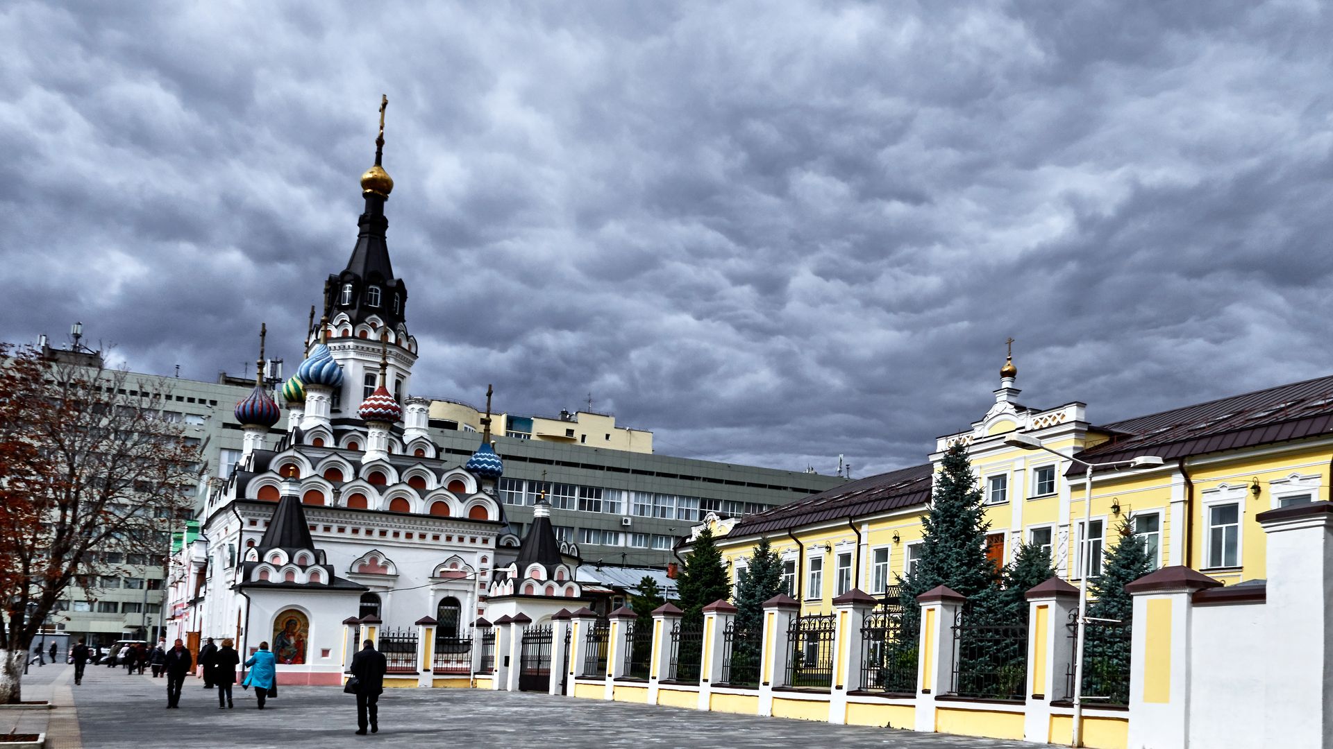 A church in Saratov Russia