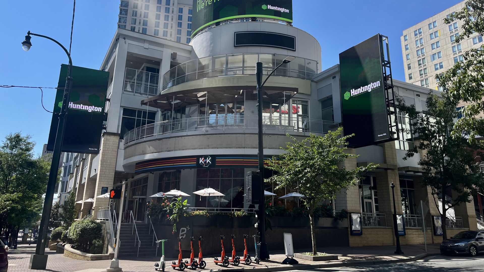 Outside of Queen City Quarter