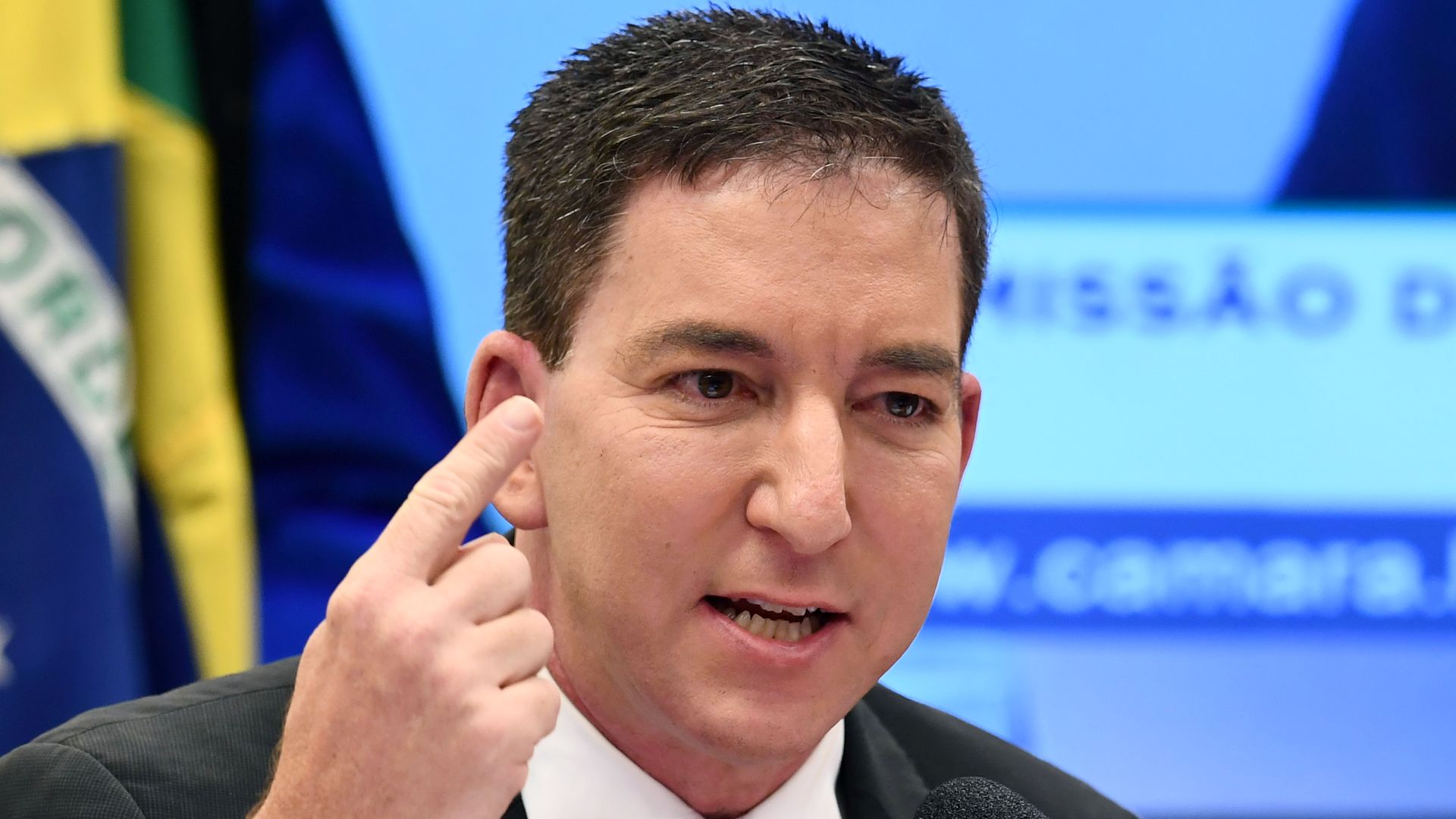 American journalist Glenn Greenwald