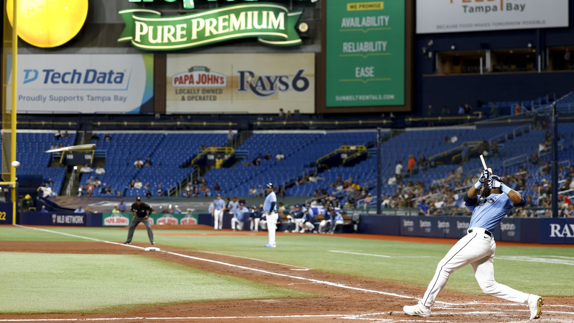The red-hot Tampa Bay Rays are still struggling to fill Tropicana