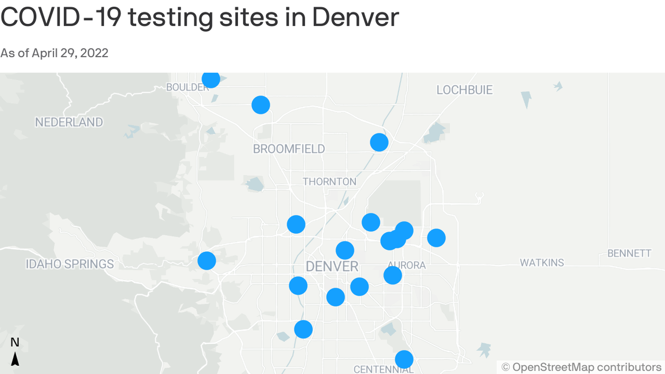 Where to find a free COVID-19 test in Colorado after site closures