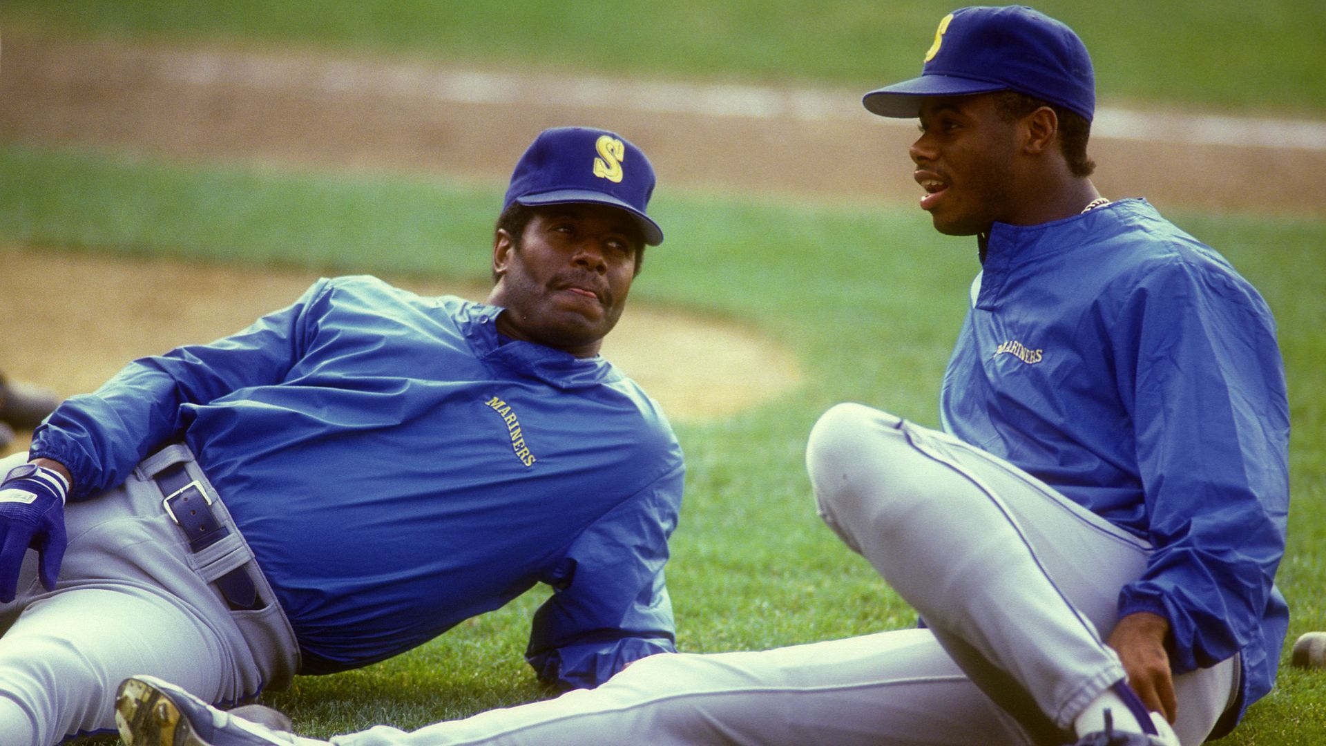 Ken Griffey Jr. and Ken Griffey Sr.
