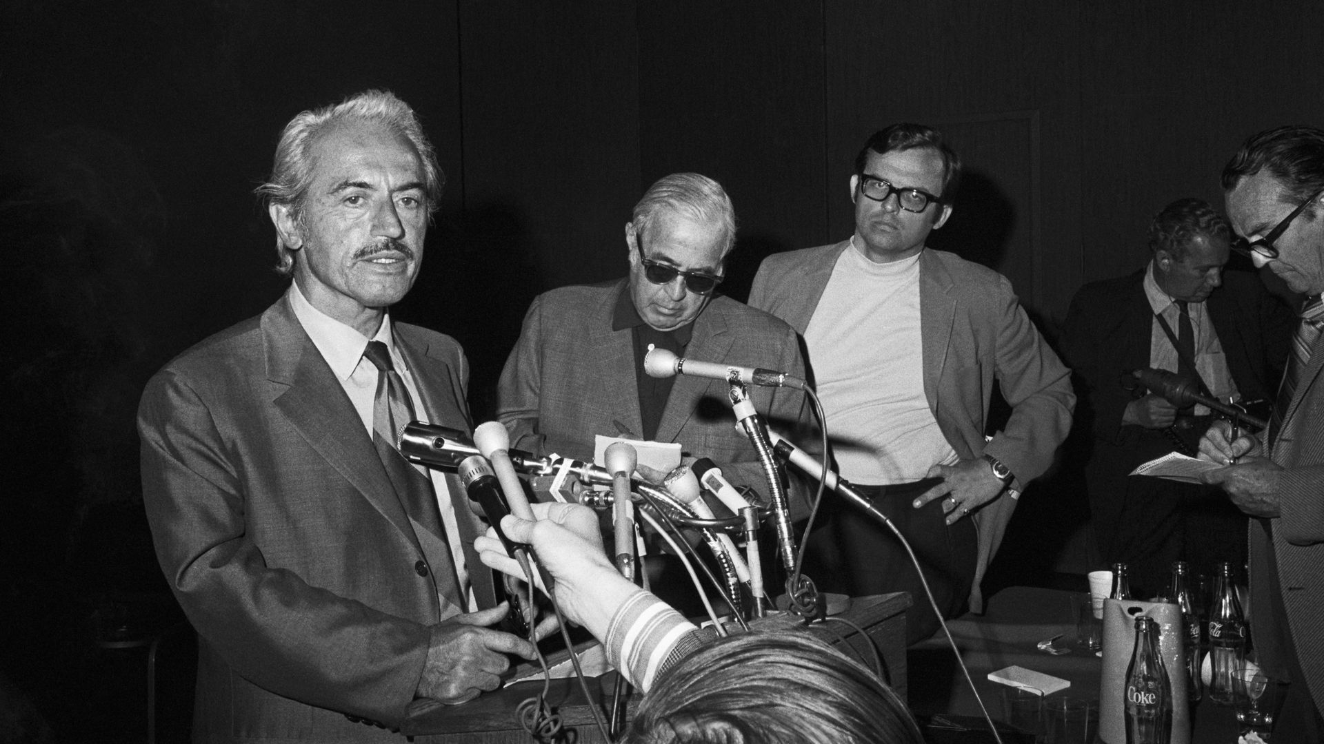 Marvin Miller, speaking in 1972