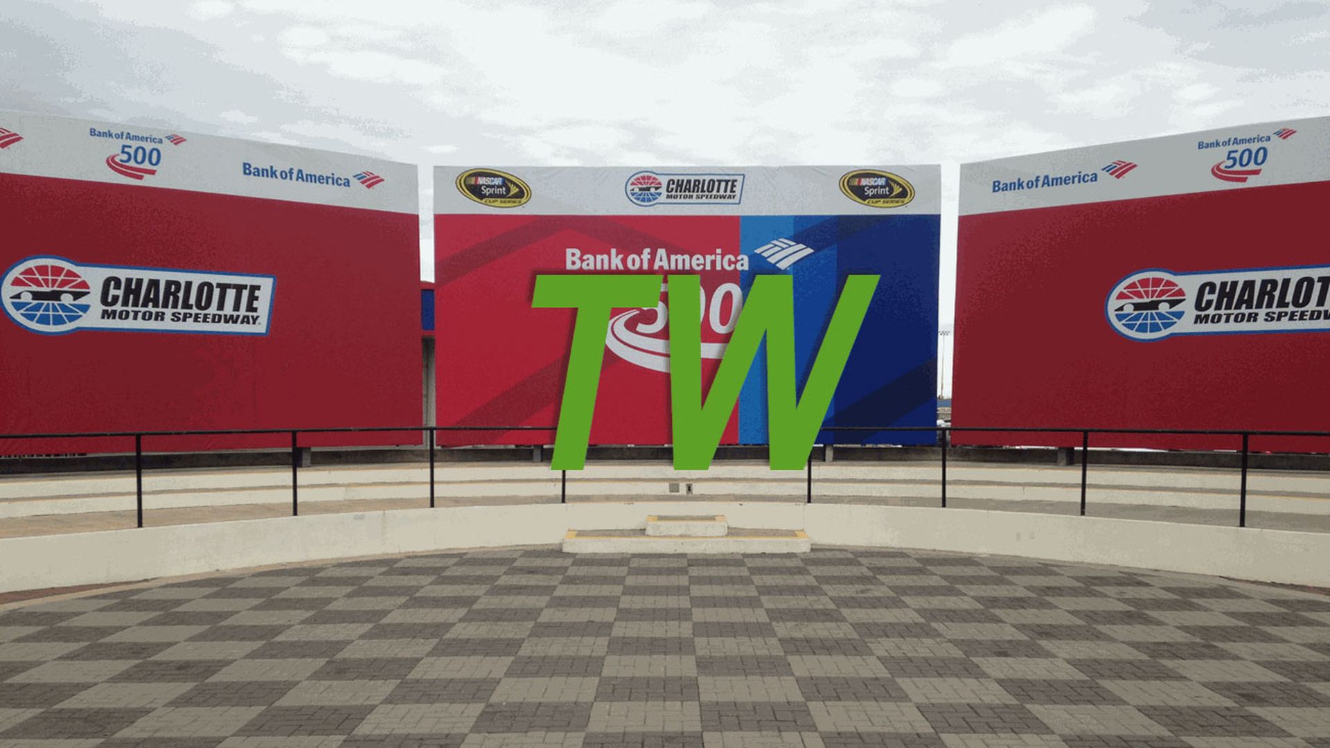 Nascar winners circle