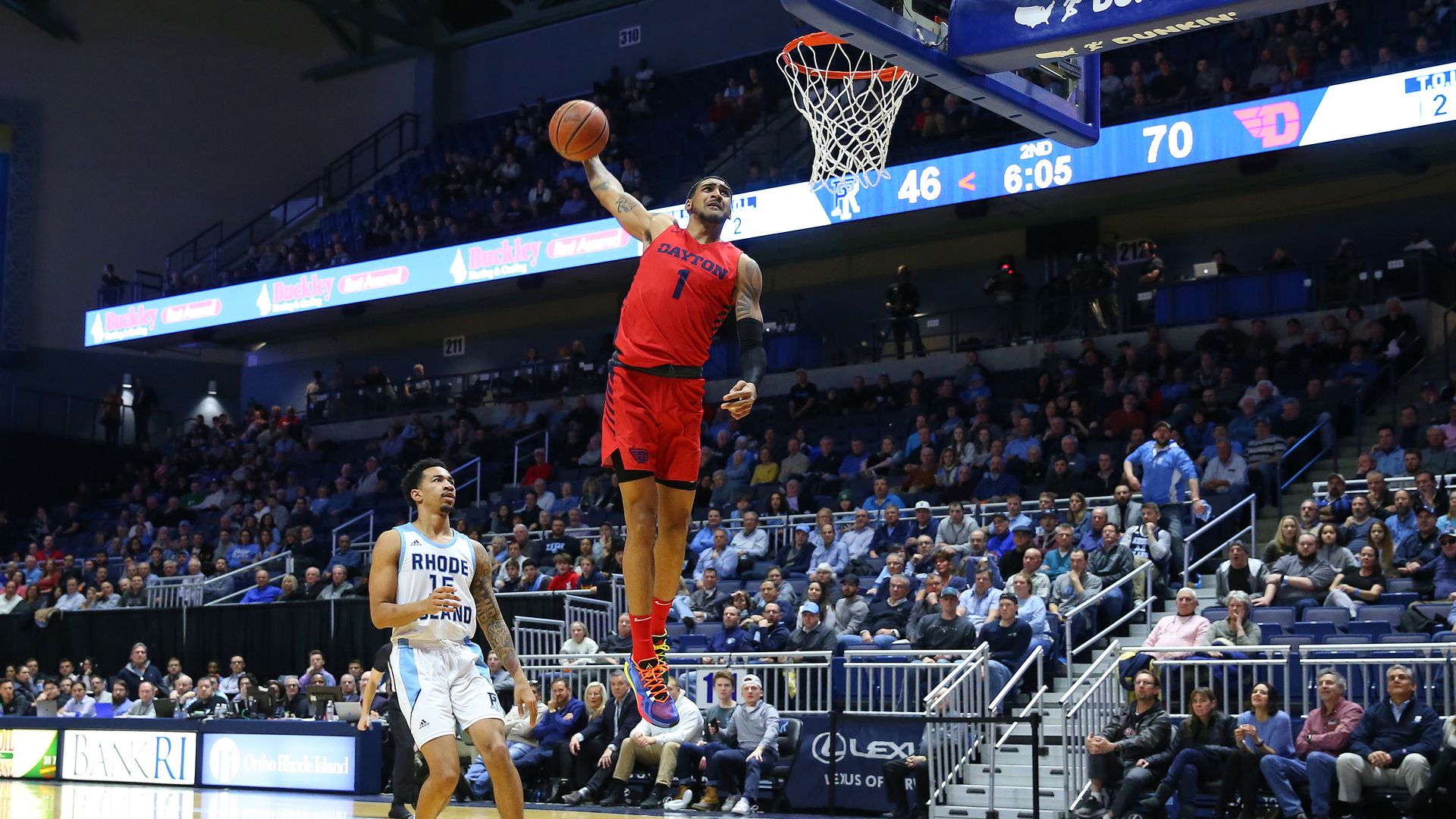 Obi Toppin dunking