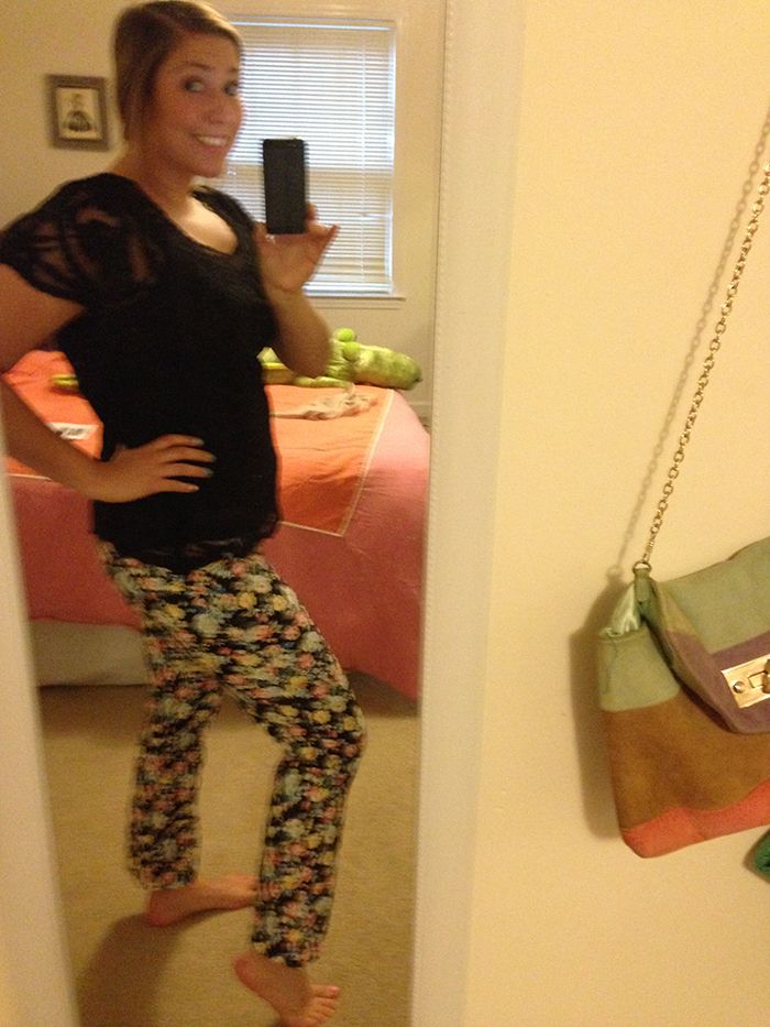 mary gross stitch fix patterned pants