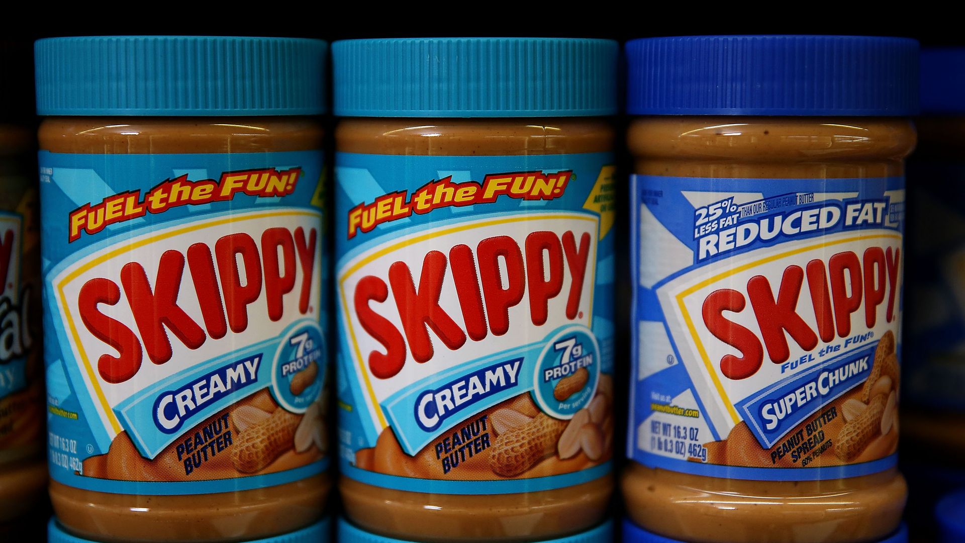 Skippy peanut butter products recalled over possible steel fragments