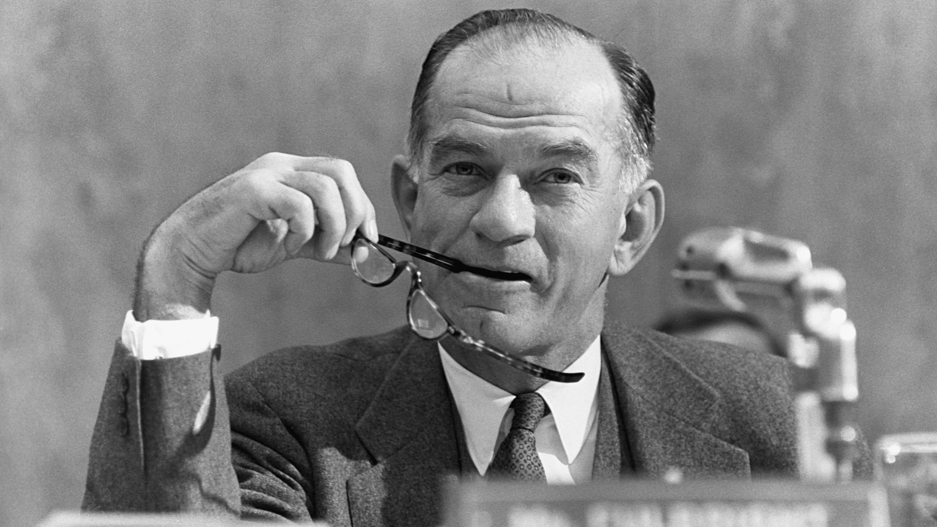 James William Fulbright was a democratic U.S. Senator from 1945 to 1974.