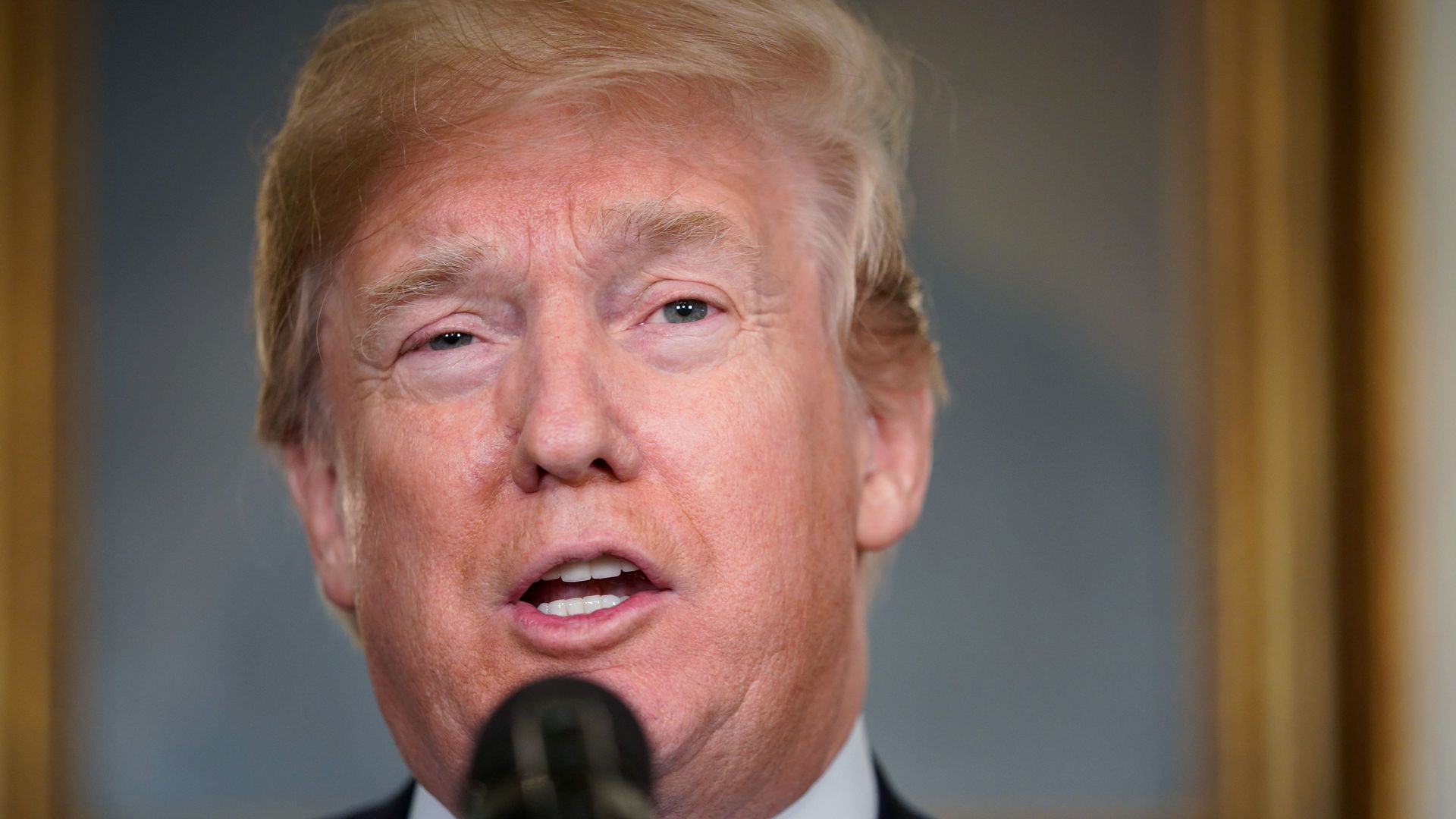 Trump speaking before issuing trade sanctions against China