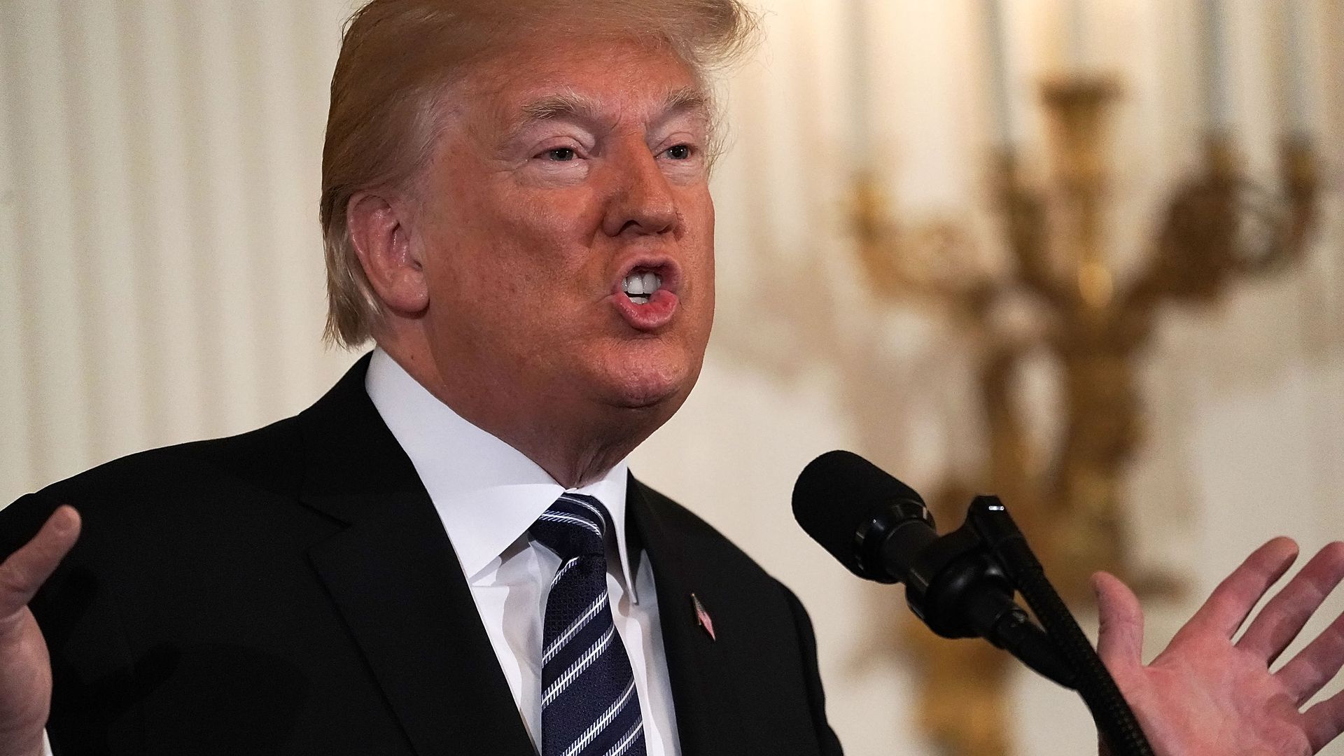 President Trump speaking