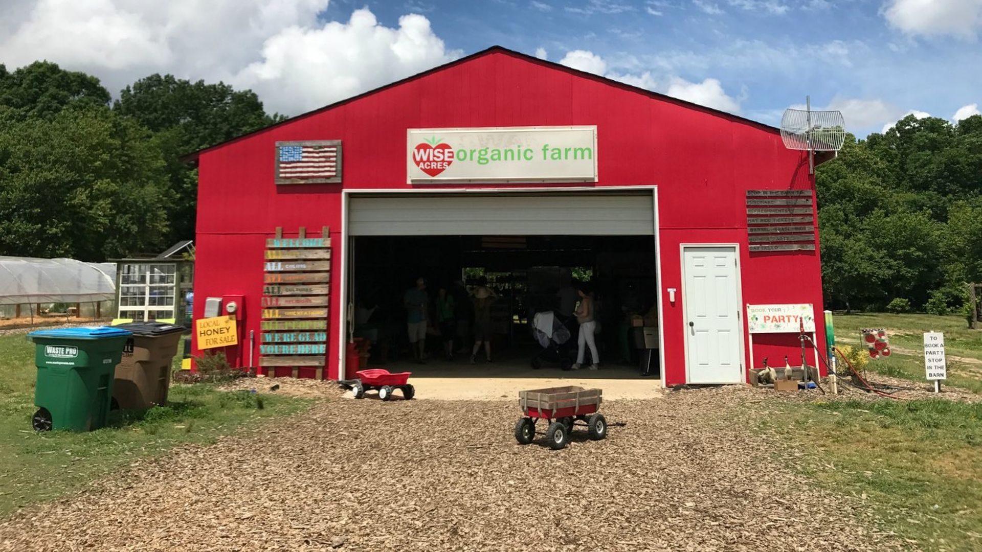 wise acres organic farm