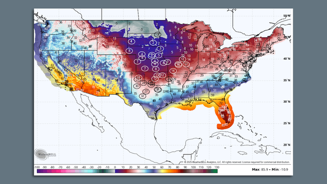Polar vortex to bring record cold weather to multiple U.S. states