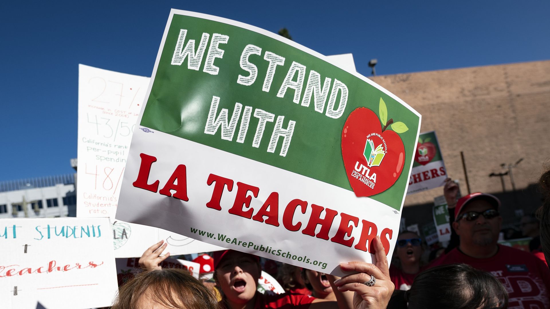 Los Angeles teachers are on the brink of striking over wages