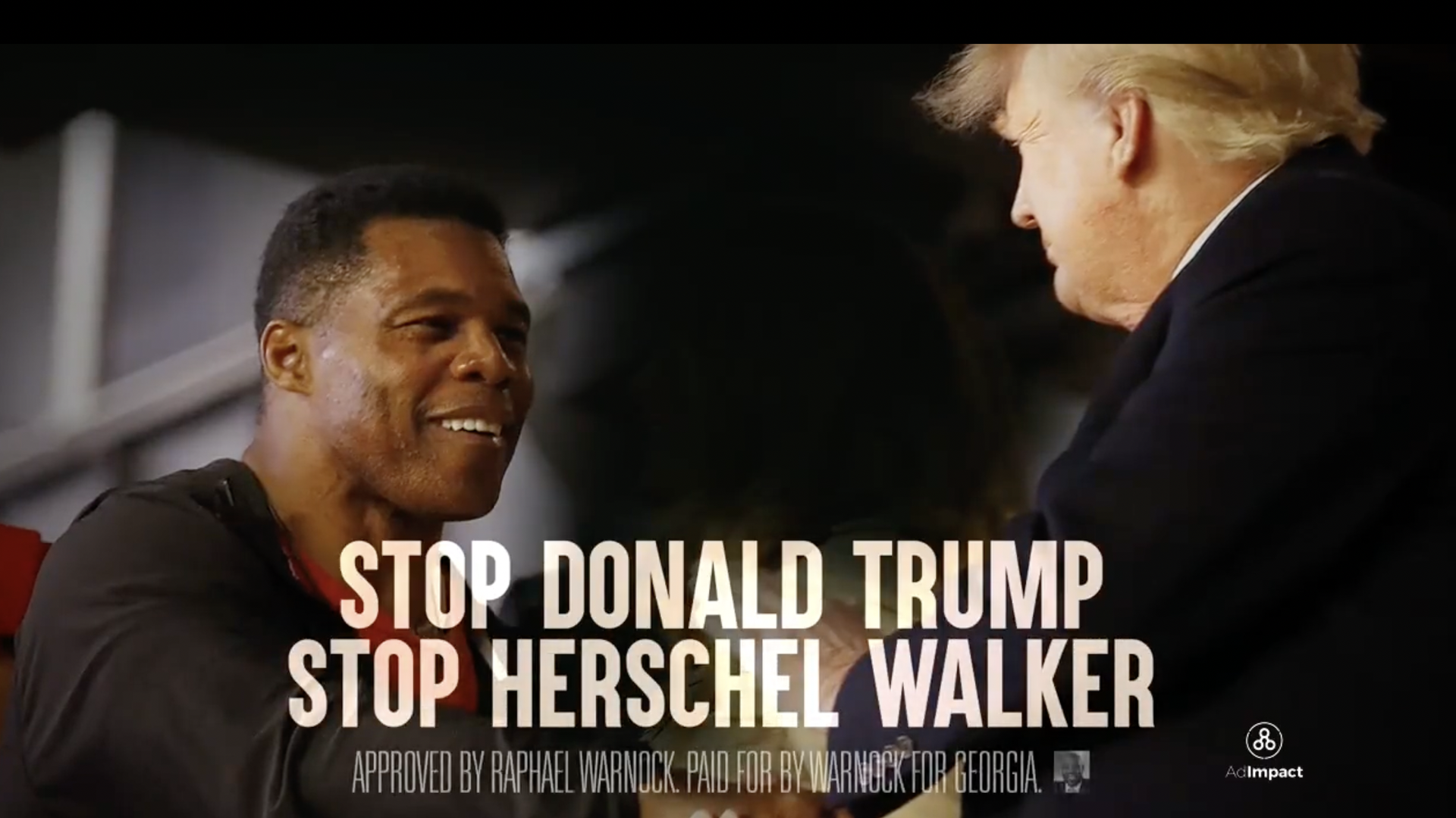 Warnock ad against Walker