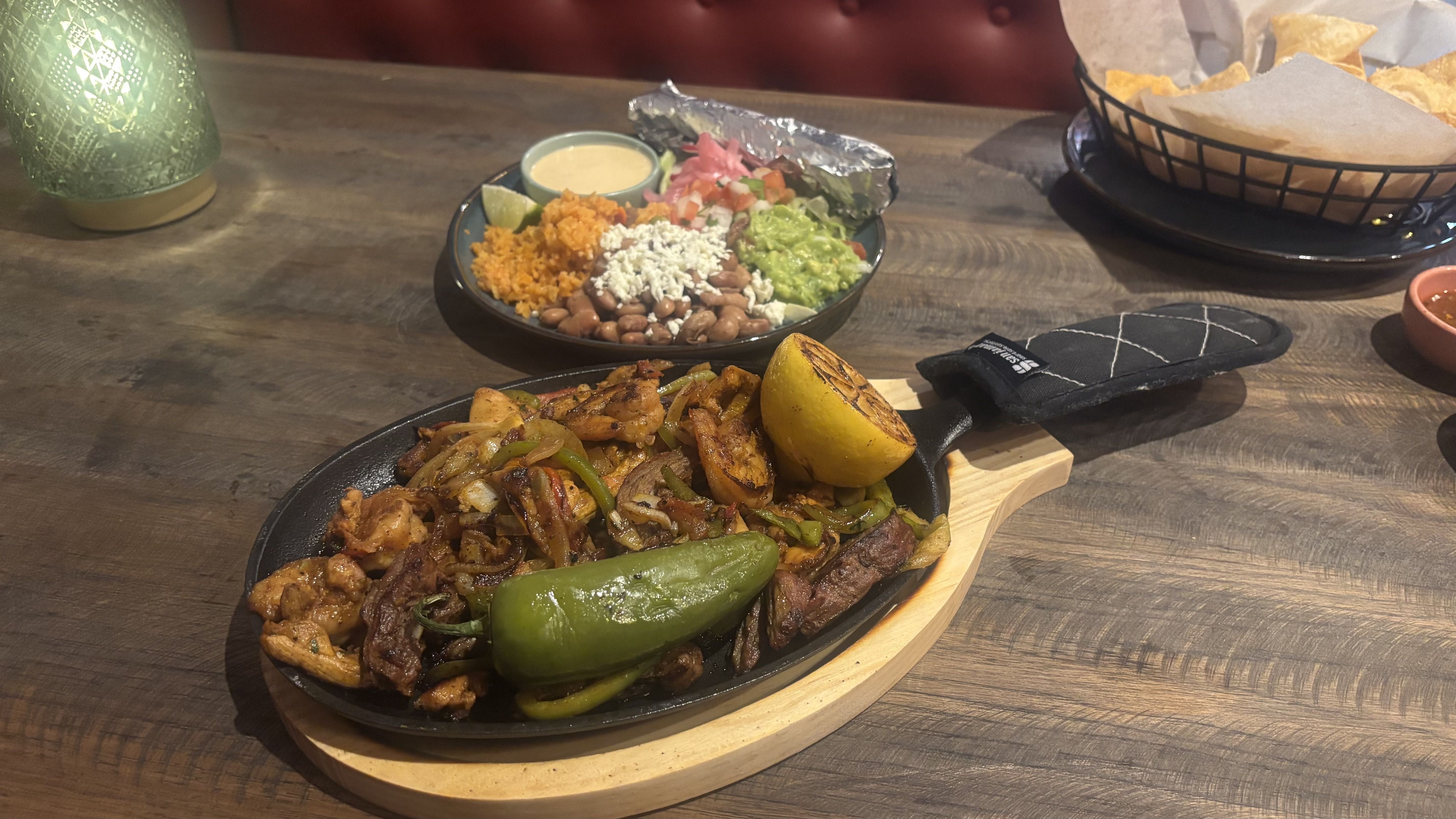 Fajita dish.
