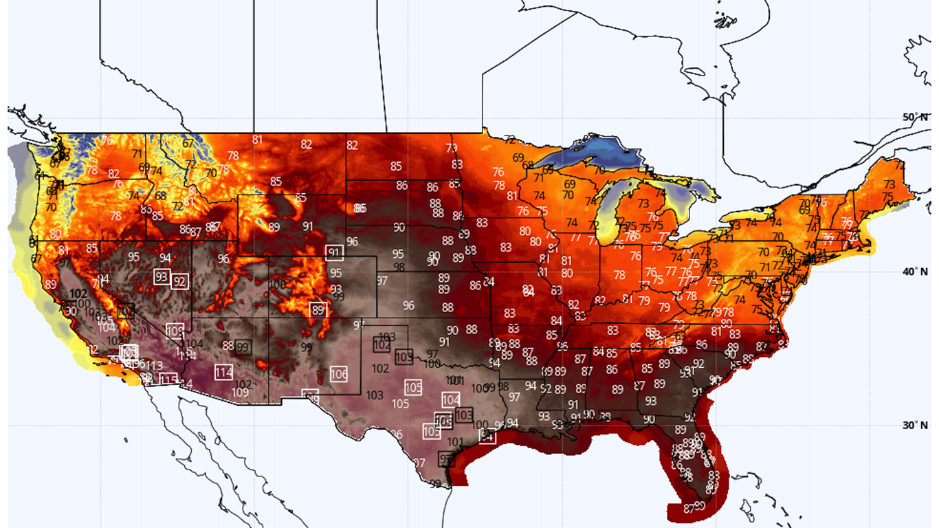 Heat Wave To Threaten 42 Million From Texas To California