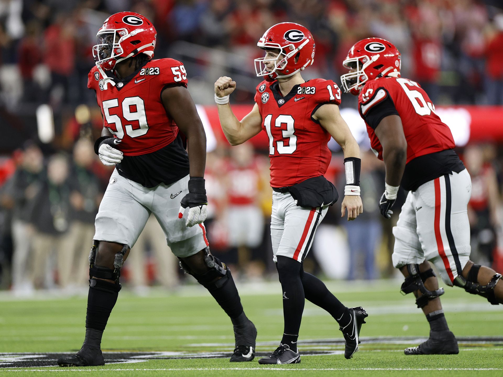 Georgia blasts TCU 65-7 in the College Football Playoff