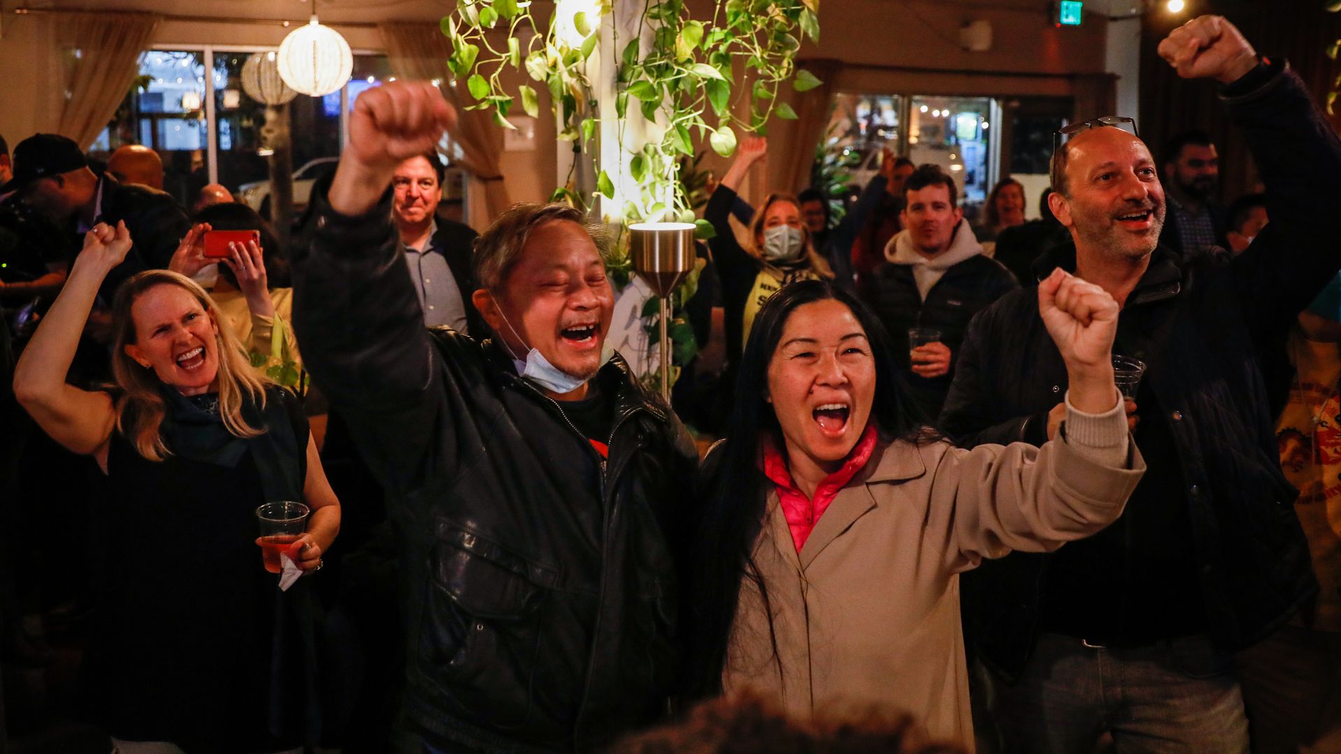 Leanna Louie celebrates school board recall results