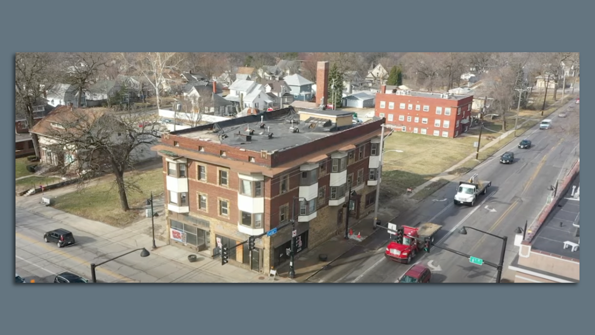 A photo of a Des Moines building.