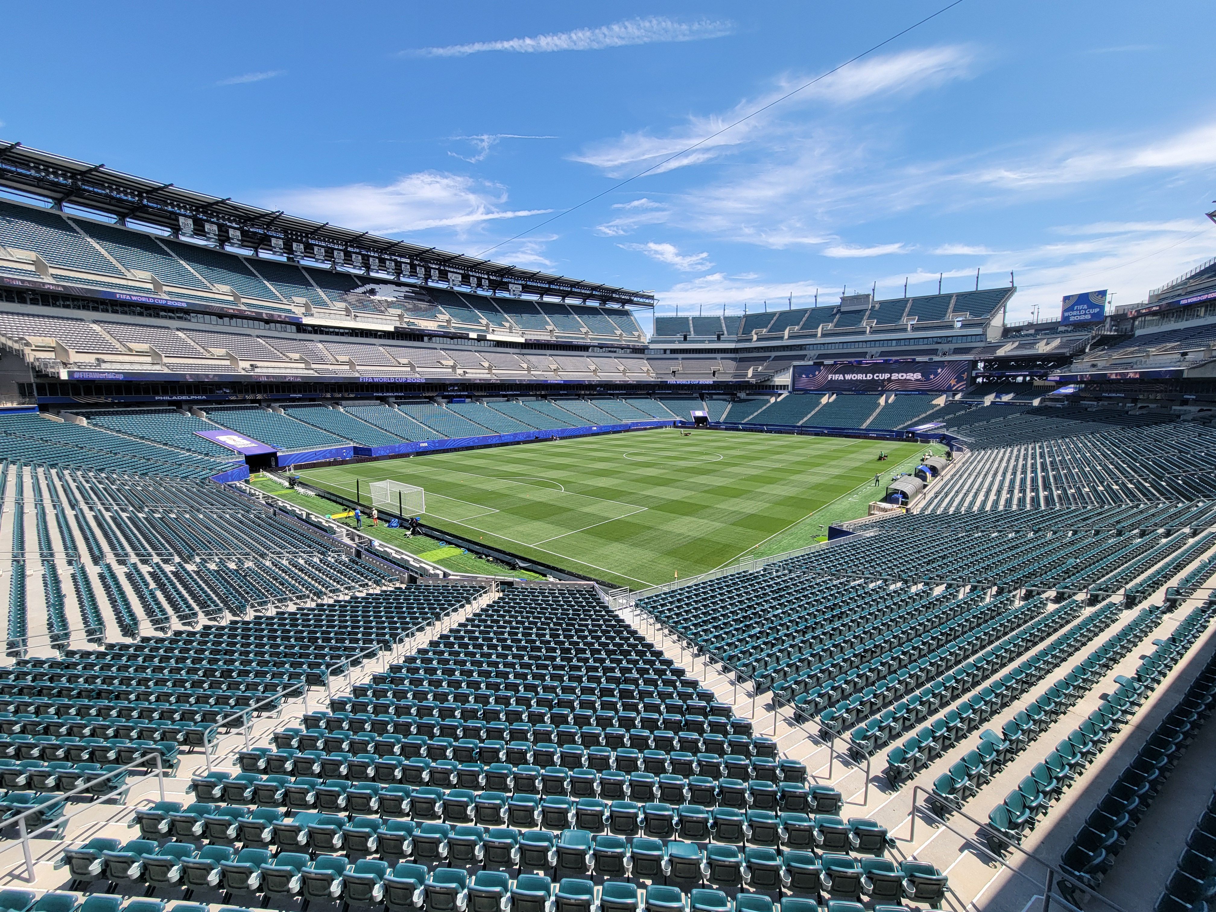 How the Linc transformed into Philadelphia Stadium for the World Cup - Axios Philadelphia