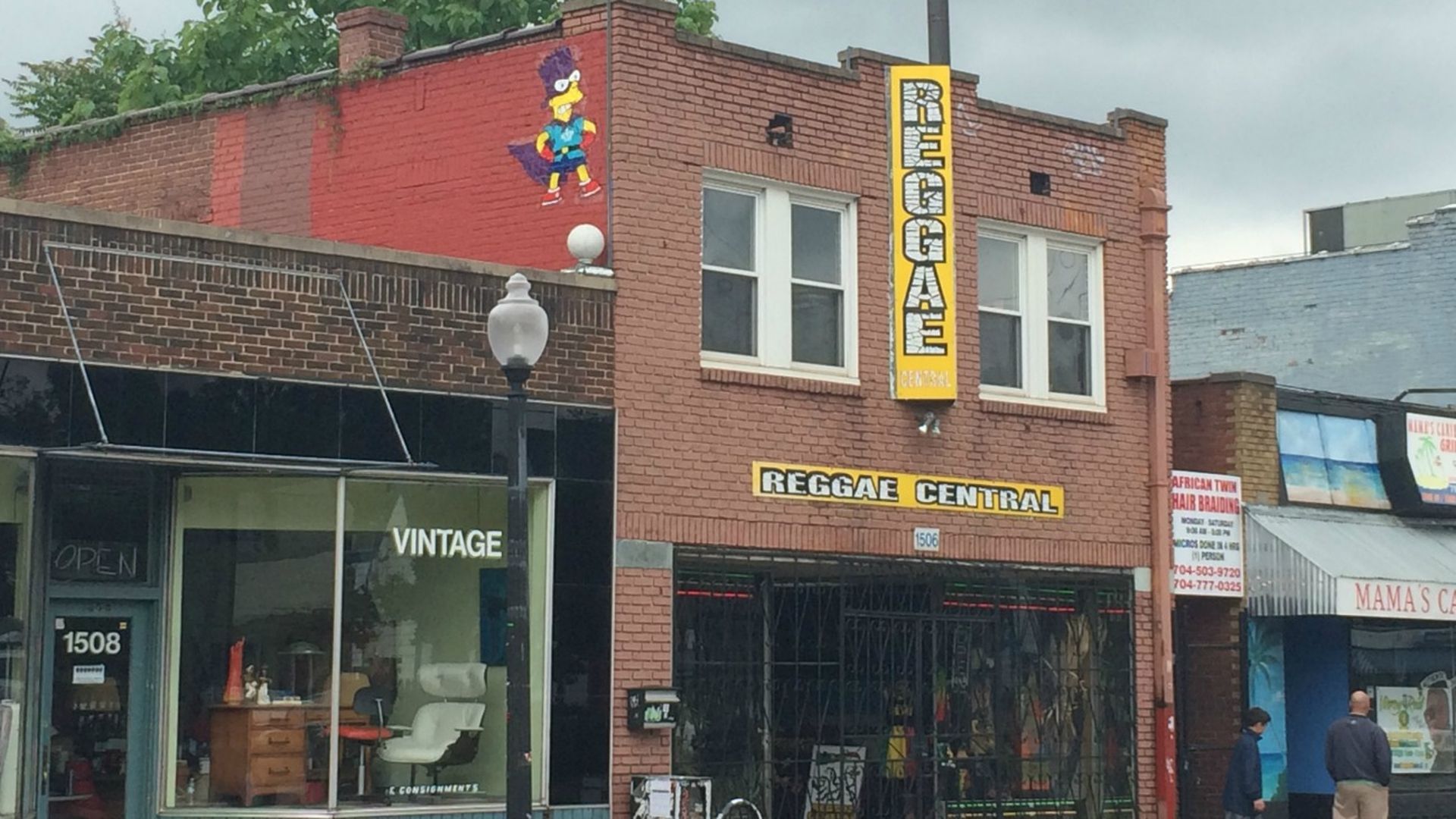 Bart Simpson Plaza Midwood