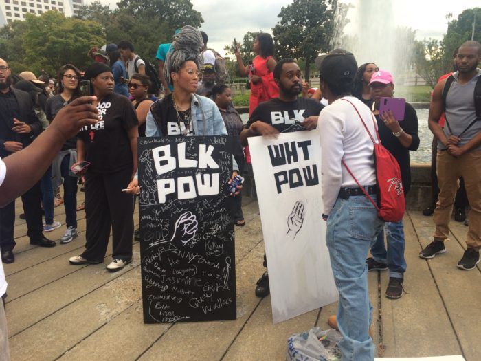 charlotte protest marshall park