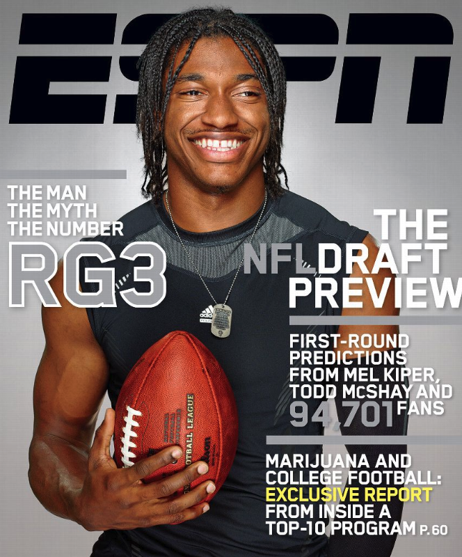 ESPN Mag cover, 2012