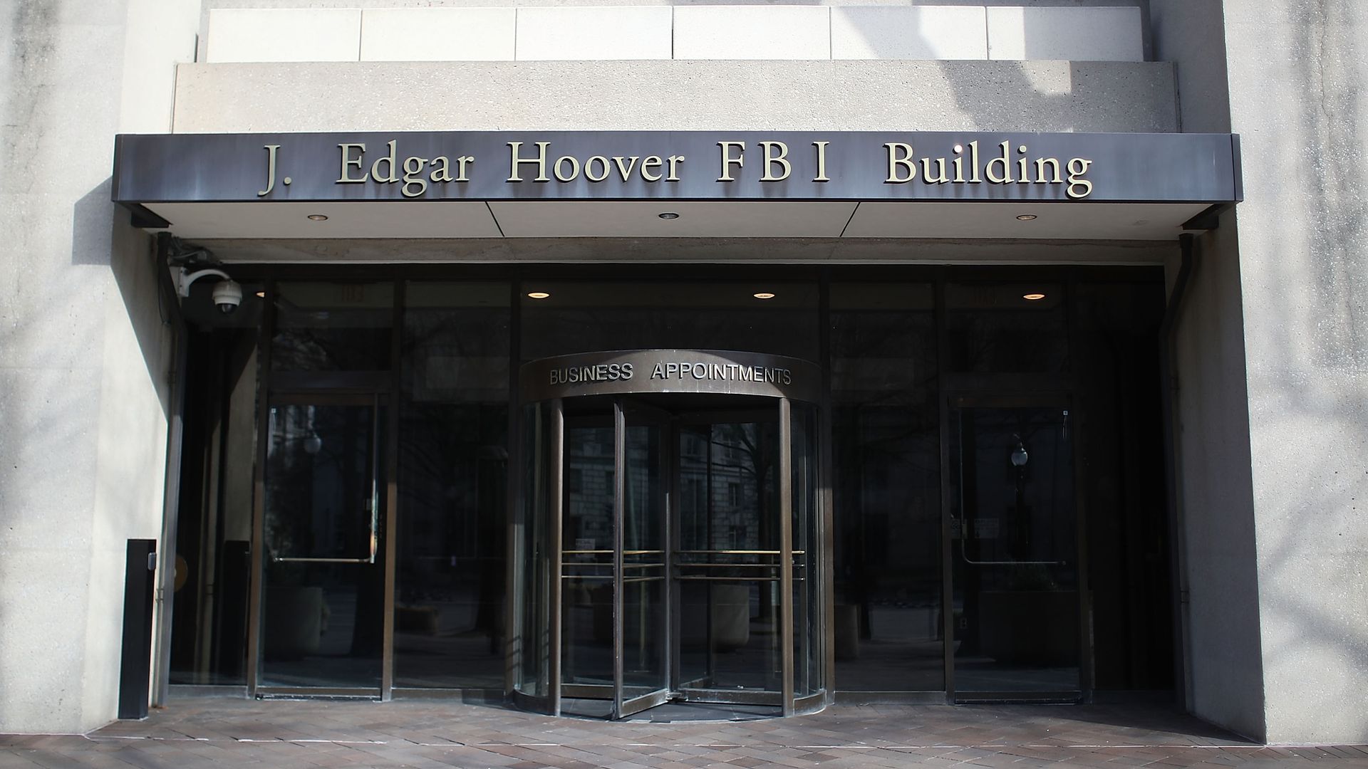 The FBI headquarters is seen on February 2, 2018 in Washington, DC. 