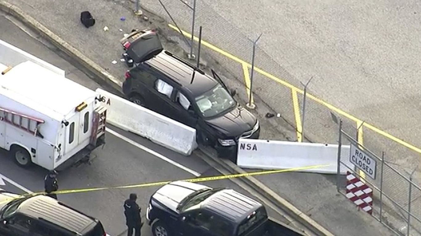 Shooting reported outside NSA headquarters