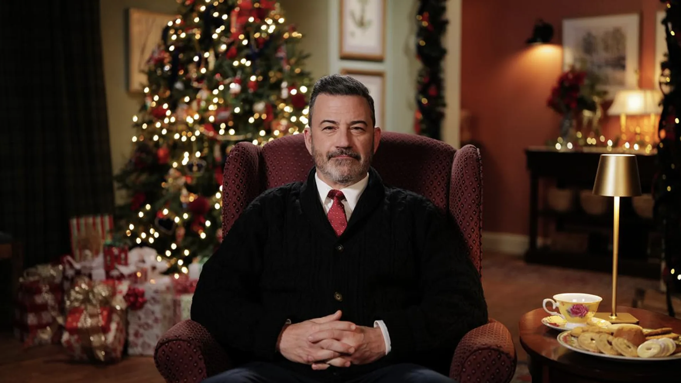 Kimmel slams Trump in U.K. Christmas message: "Tyranny is booming"