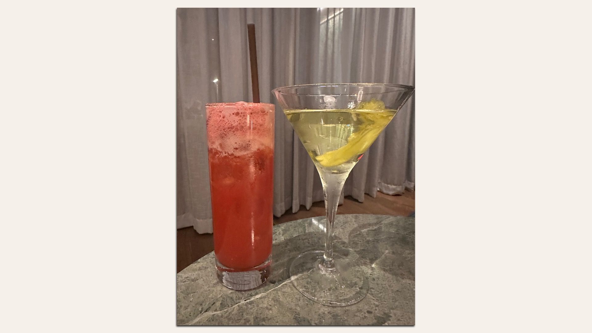 photo of cocktails