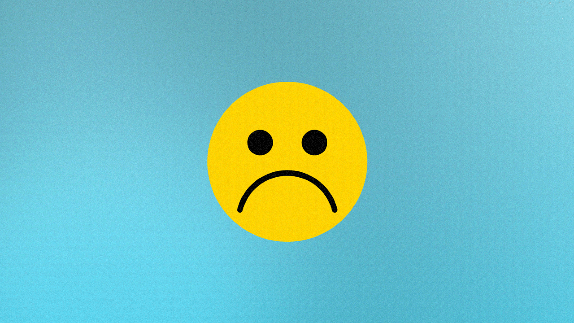 Illustration of a hand turning a frowning face upside down into a smiling face.