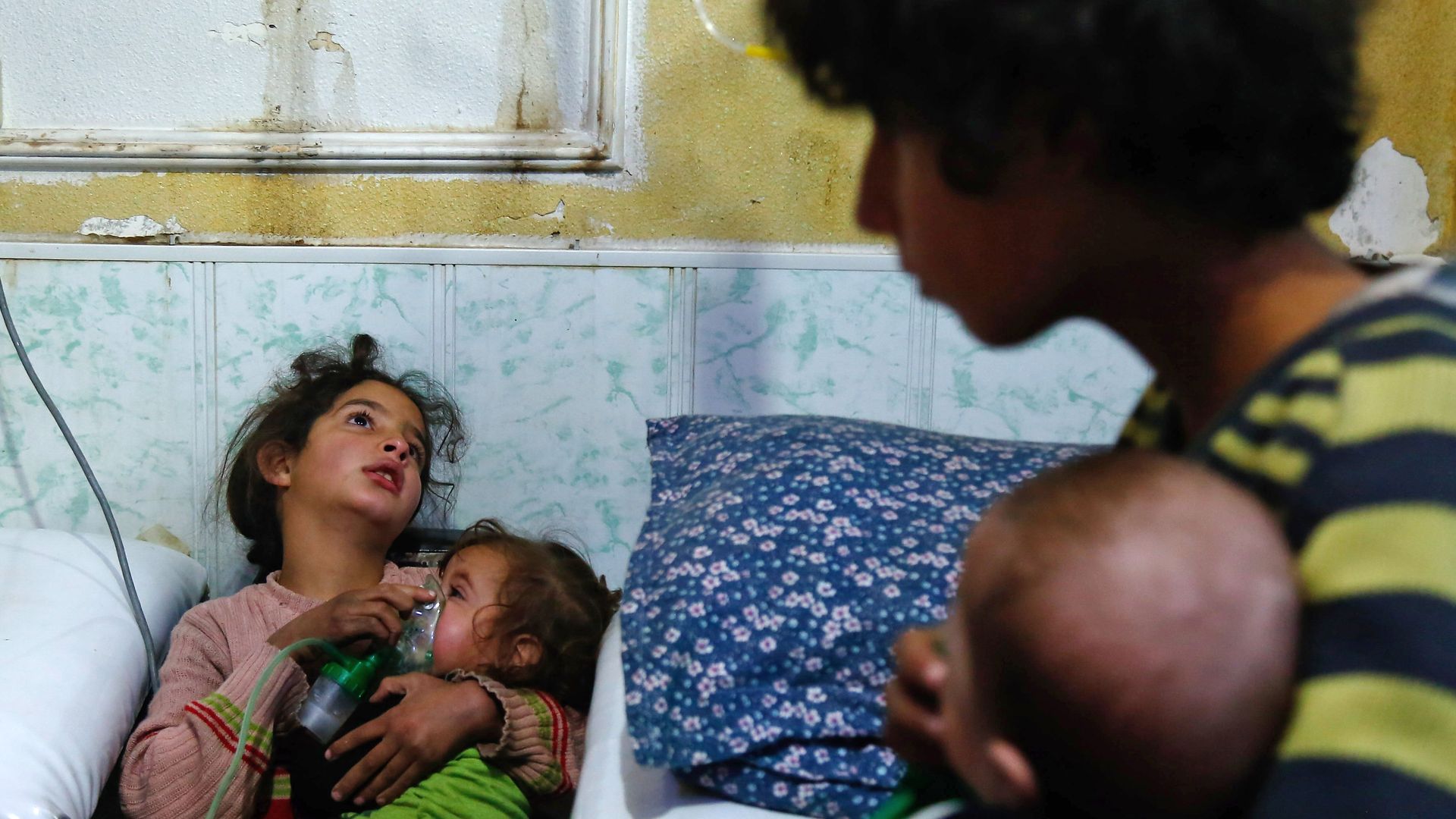 four child victims of reported gas attack