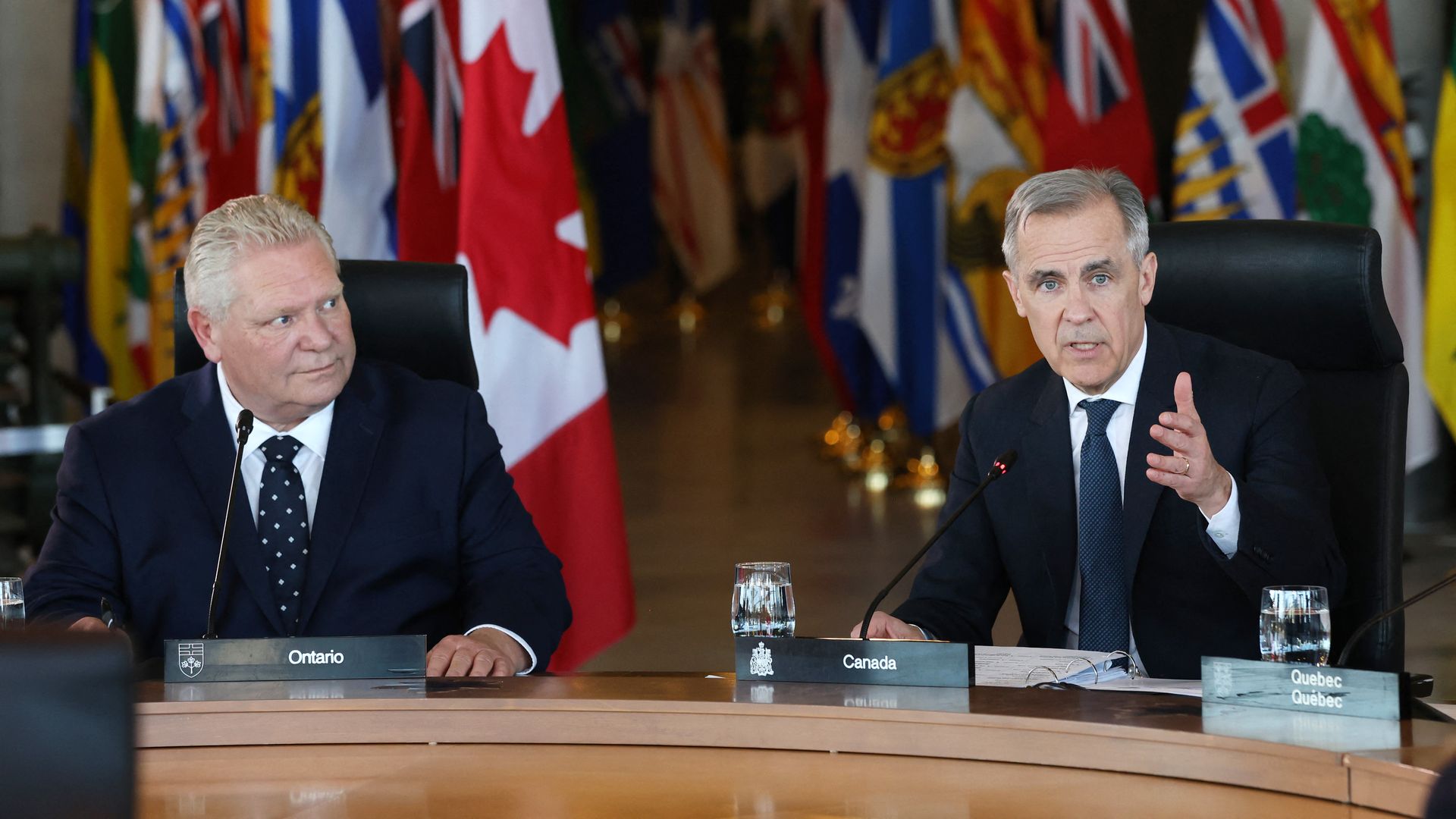 Canadian leaders blast Trump auto tariffs: "Chaos and uncertainty"