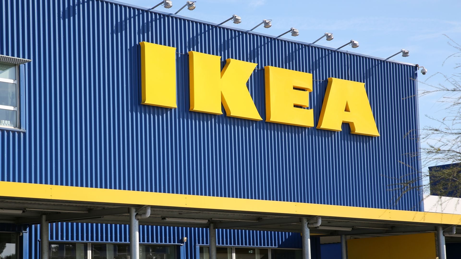 An Ikea storefront in France.
